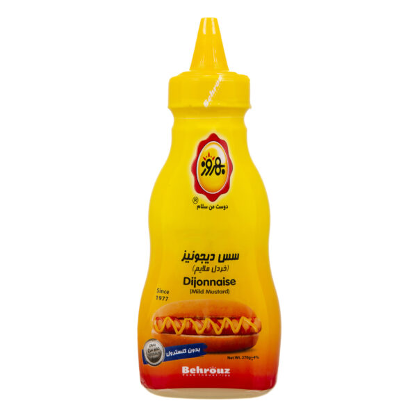 سس خردل ملایم بهروز ۲۷۰ گرم