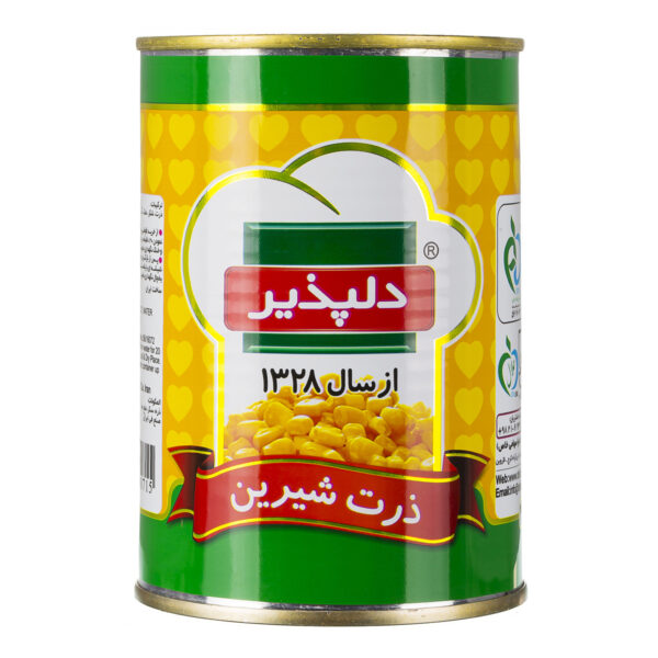 کنسرو ذرت شیرین دلپذیر ۴۲۰ گرم