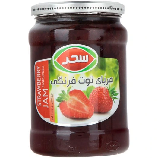 مربای توت فرنگی سحر 800 گرم