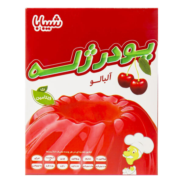 پودر ژله آلبالو شیبابا