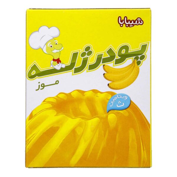 پودر ژله موز شیبابا