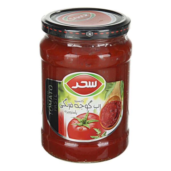 رب گوجه فرنگی شیشه ای سحر 680 گرم