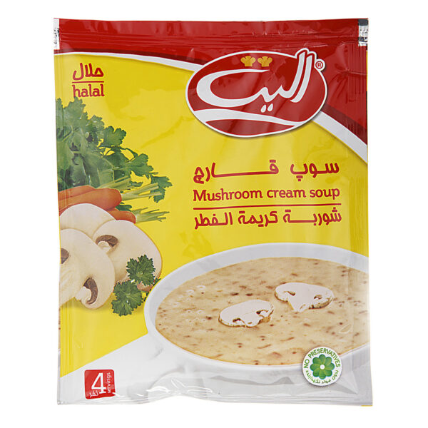 سوپ قارچ نیمه آماده الیت 4 نفره