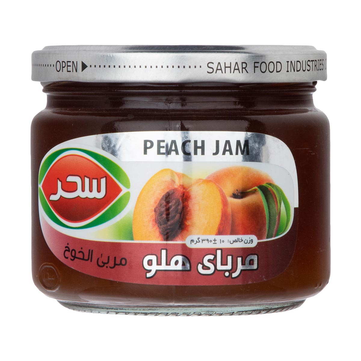 مربای هلو سحر 390 گرم