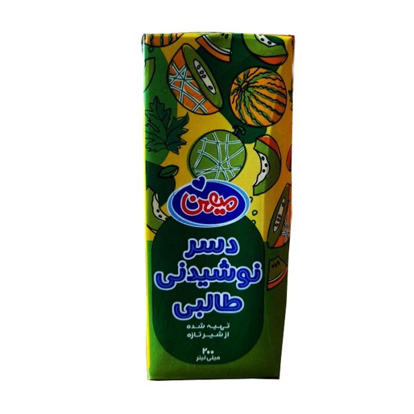 دسر نوشیدنی طالبی میهن ۲۰۰ میل