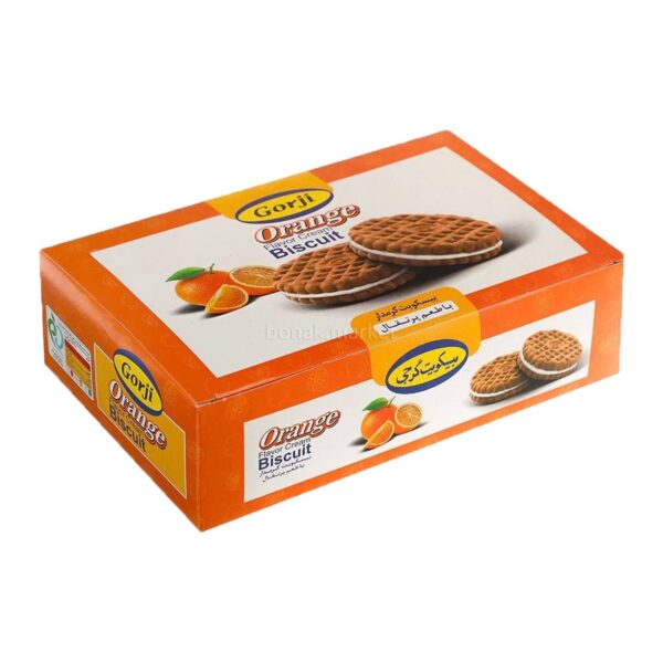 بیسکوئیت گرجی کرمدار پرتقالی اورنگ 380 گرم