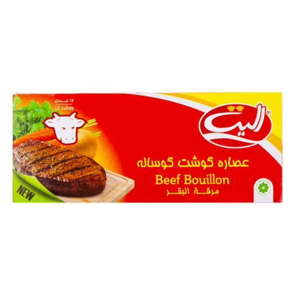 عصاره گوشت گوساله الیت 12 عددی