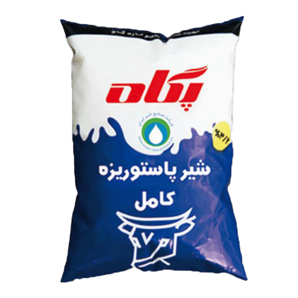 شیر پرچرب نایلونی کامل پگاه 800 گرم