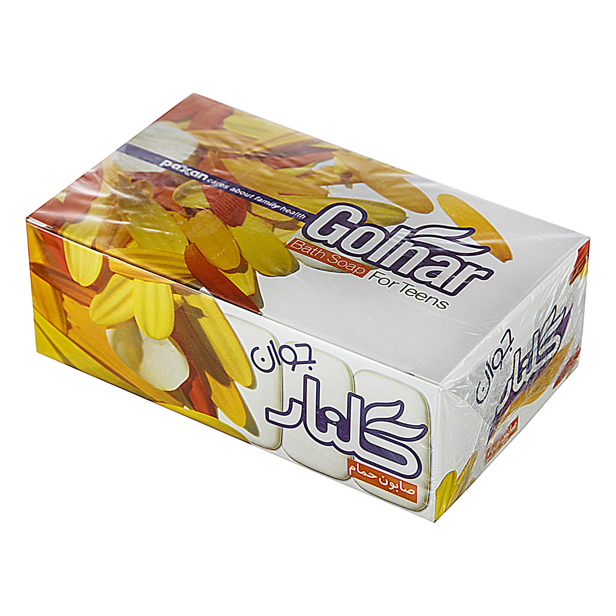 صابون حمام گلنار 5 تایی جوان