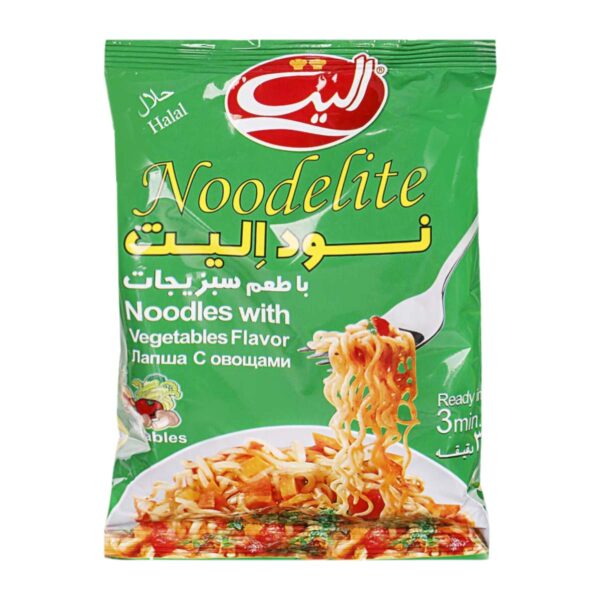 نودل با طعم سبزیجات الیت 75 گرم