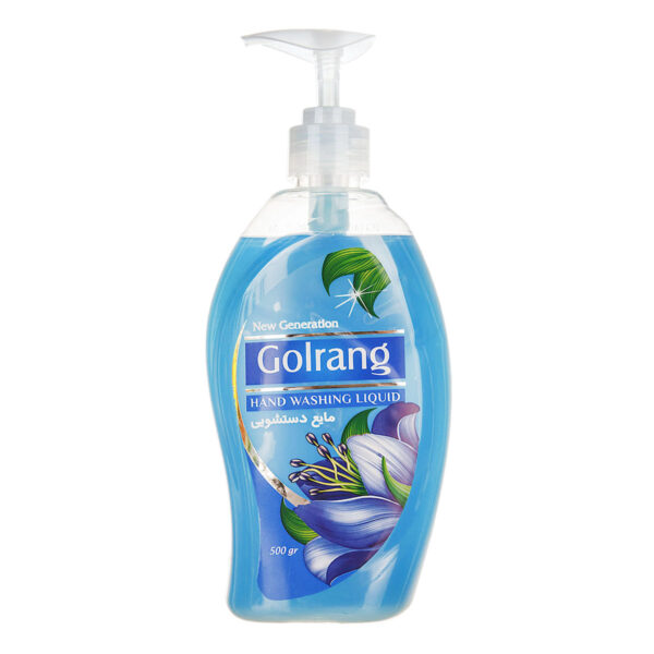 مایع دستشویی آبی گلرنگ 500 گرم