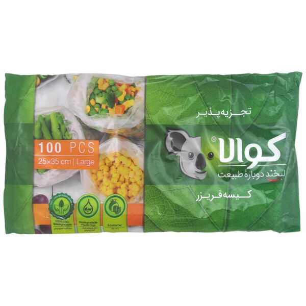 کیسه فریزر کوالا 100 عدد