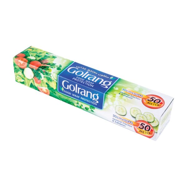 سلفون محافظ غذا گلرنگ 50 متری