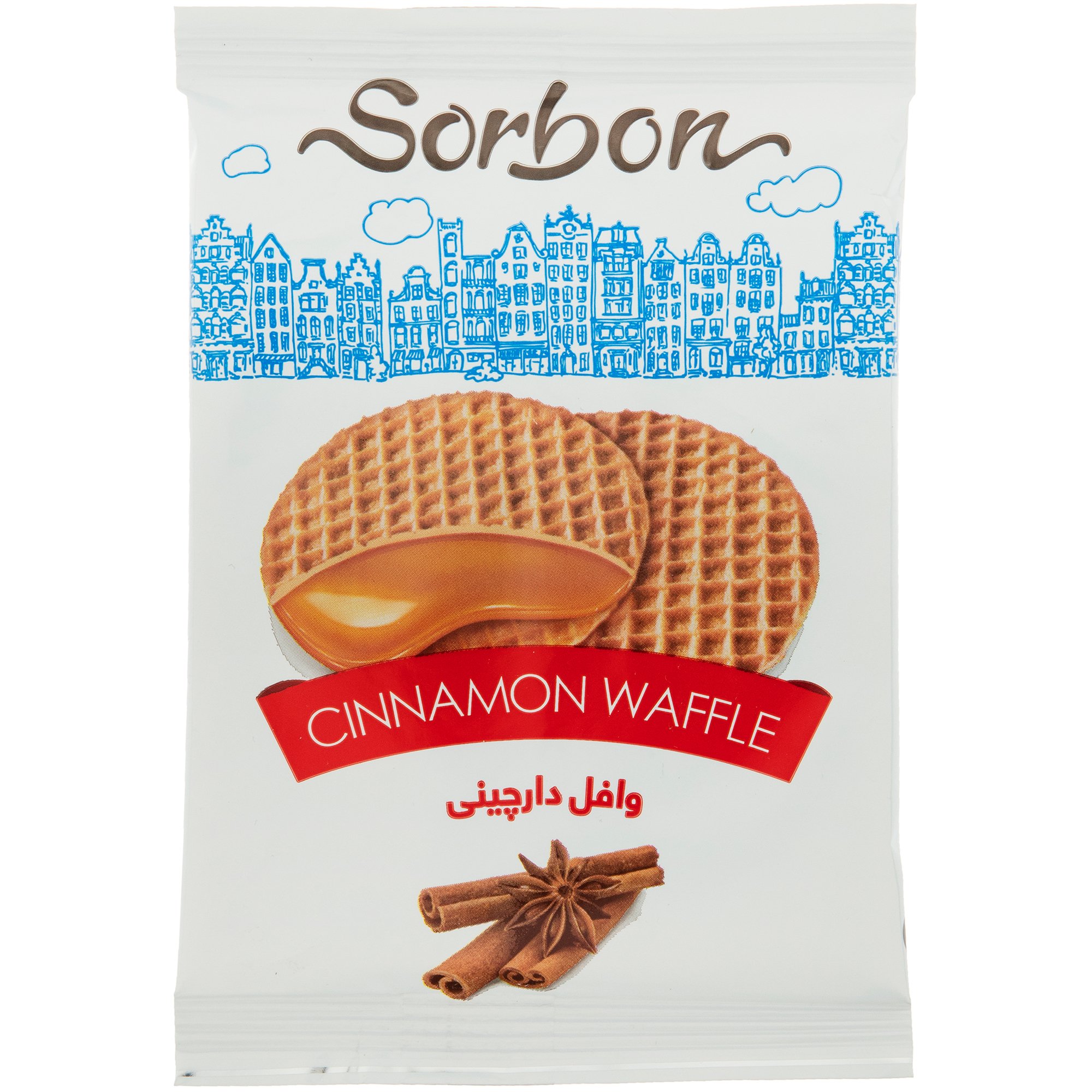 وافل دارچینی سوربن 33 گرم