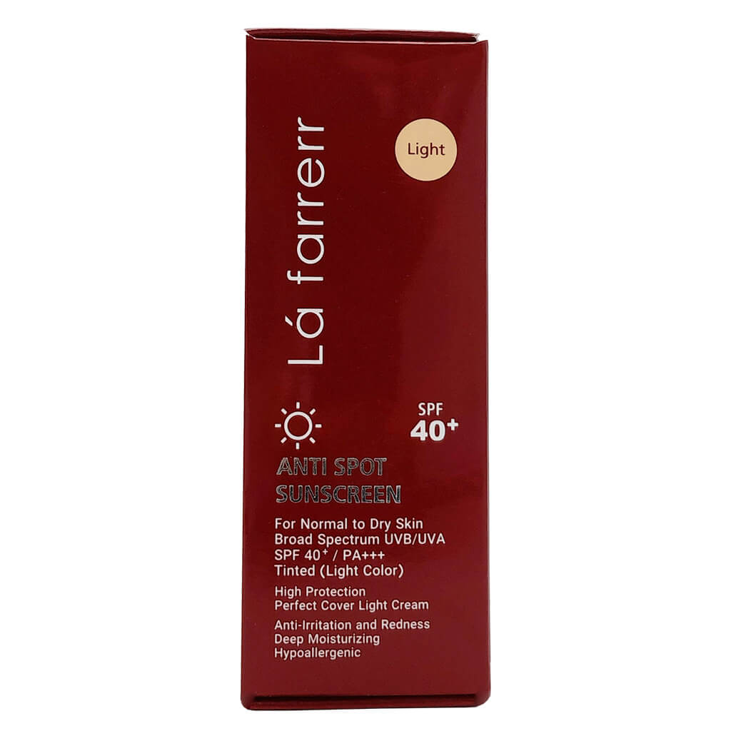 کرم ضد آفتاب و ضد لک رنگی لافارر لایت 40 میل
