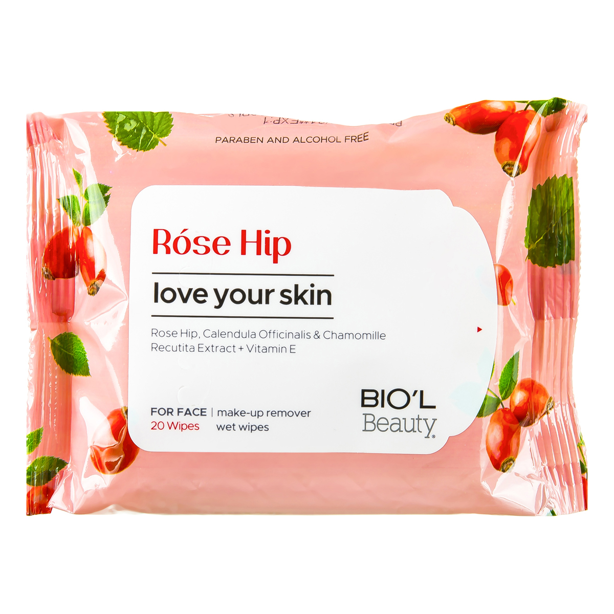 بیول دستمال مرطوب آرایش پاک کن پوست مختلط۲۰برگ