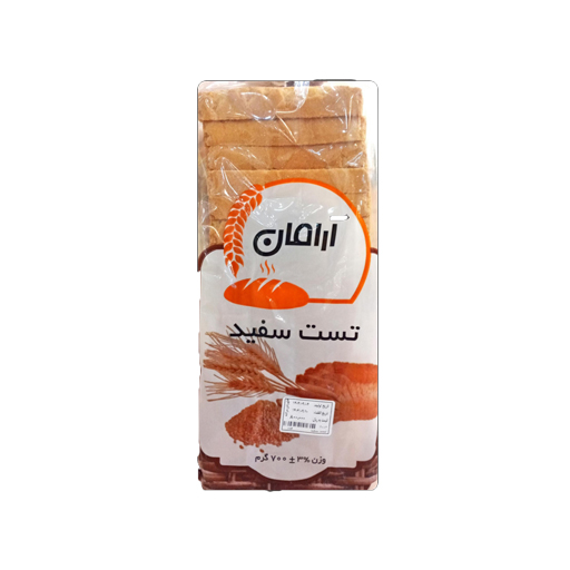 نان تست سفید