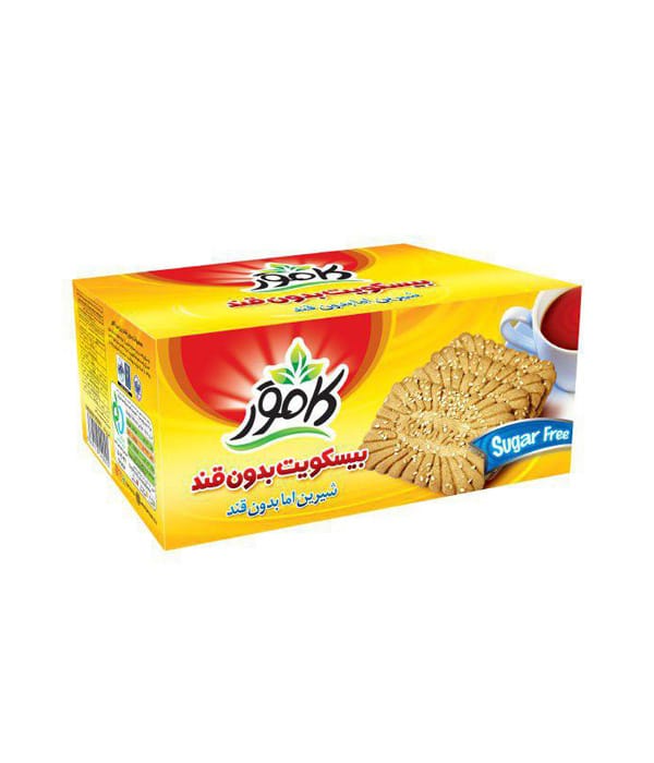 کامور بیسکوئیت آرد گندم و کنجد 360گرم