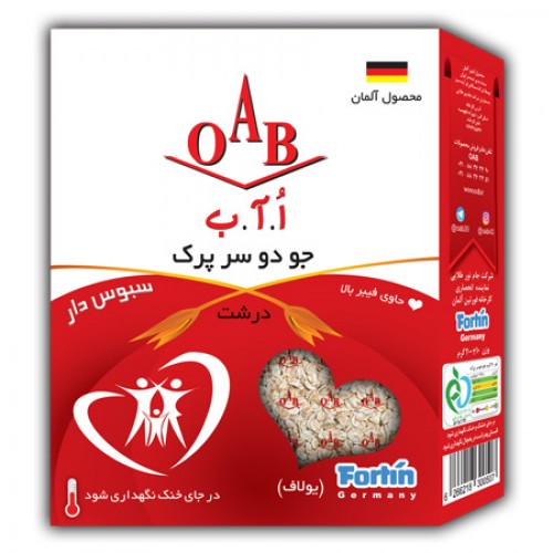 جو دوسر پرک درشت 200گرم OAB