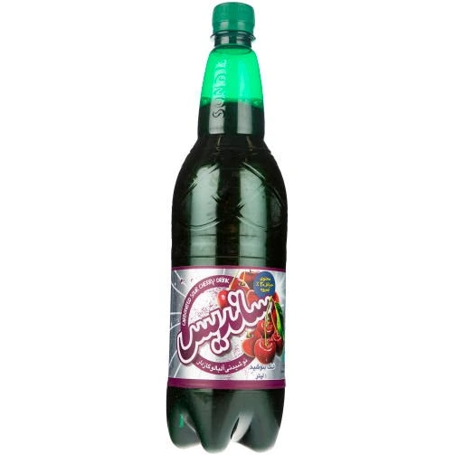 ساندیس گازدار آلبالو 1لیتری