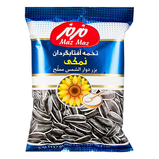 تخمه آفتابگردان نمکی مزمز
